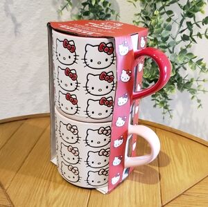 🎀 Hello Kitty Large Mugs, Set of 2 (18 oz.)